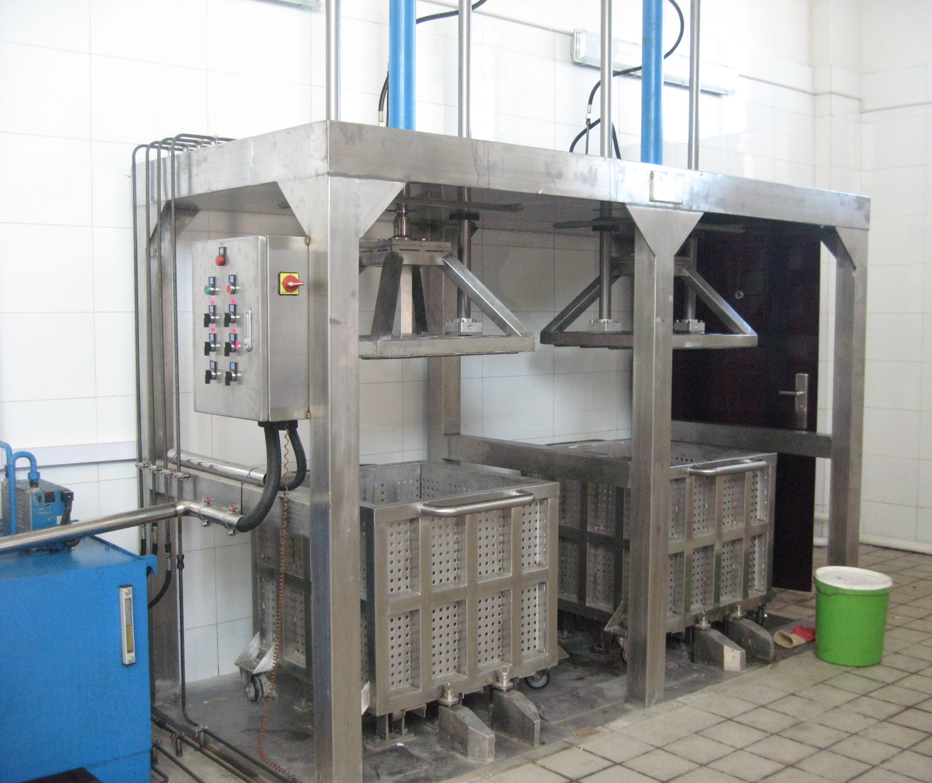 Fresh Milk 1000L Mozzarella Cheese Making Equipment
