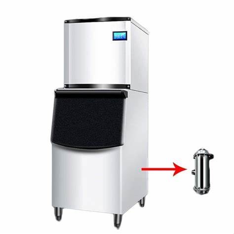 50kg Ice Cube Making Machine Commercial 304 Stainless Steel Ice Cube Production
