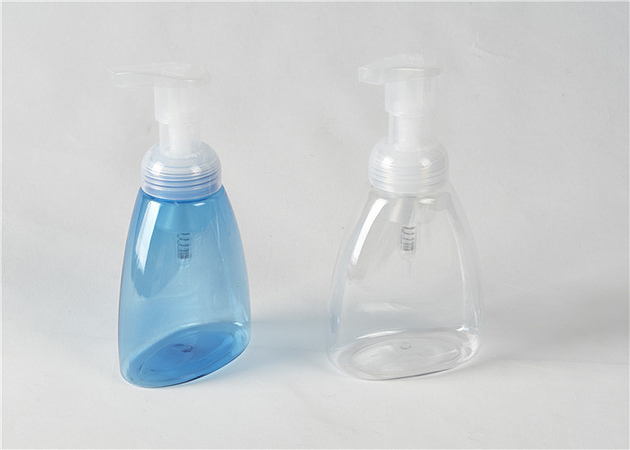 Foam Shampoo PET Bottle Rectangle With Cosmetic Pump Foam pump sprayer bottle