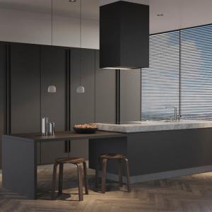 China L Shaped Small E0E1 PVC Kitchen Cabinets Simple Furniture Waterproof wholesale