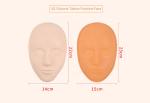 China Makeup Practice Sheets Supplier Soft Silicone Face Practice Skin