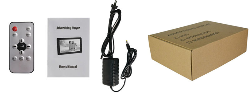 Customizable 7 Inch Open Frame Monitor 1280*720P With Low Power Consumption