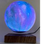 hotsale mganetic levitation bottom beside floating starry moon lamp 6inch