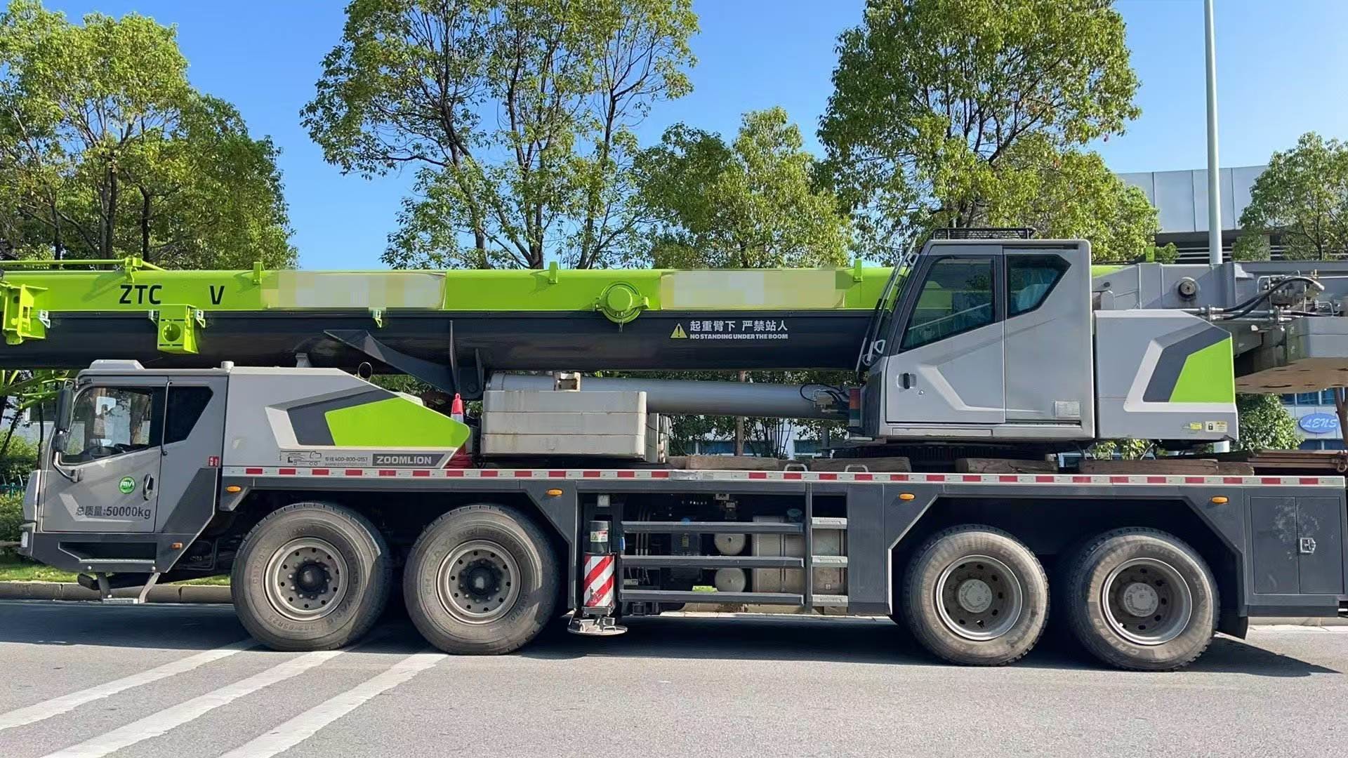 China Zoomlion Construction Lifting Equipment 80t Mobile Truck Cranes Price For Sale
