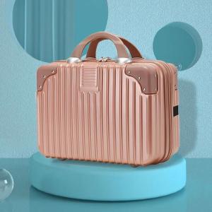 China Sturdy Multiscene Makeup Travel Suitcase , Lightweight Suitcase Makeup Bag wholesale
