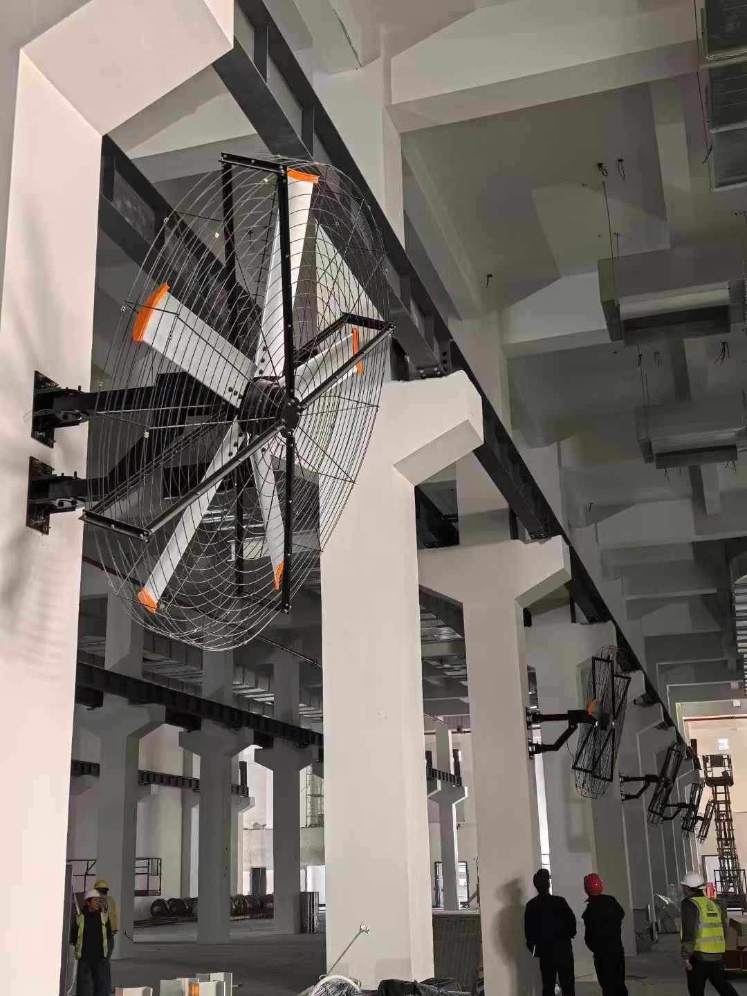 IP55 Large Industrial Wall Mounted Fans Workshop Wall Fan Customizable