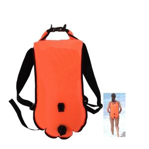 China 28L Safety Inflatable Swimming Buoy Backpack For Triathlon Race wholesale