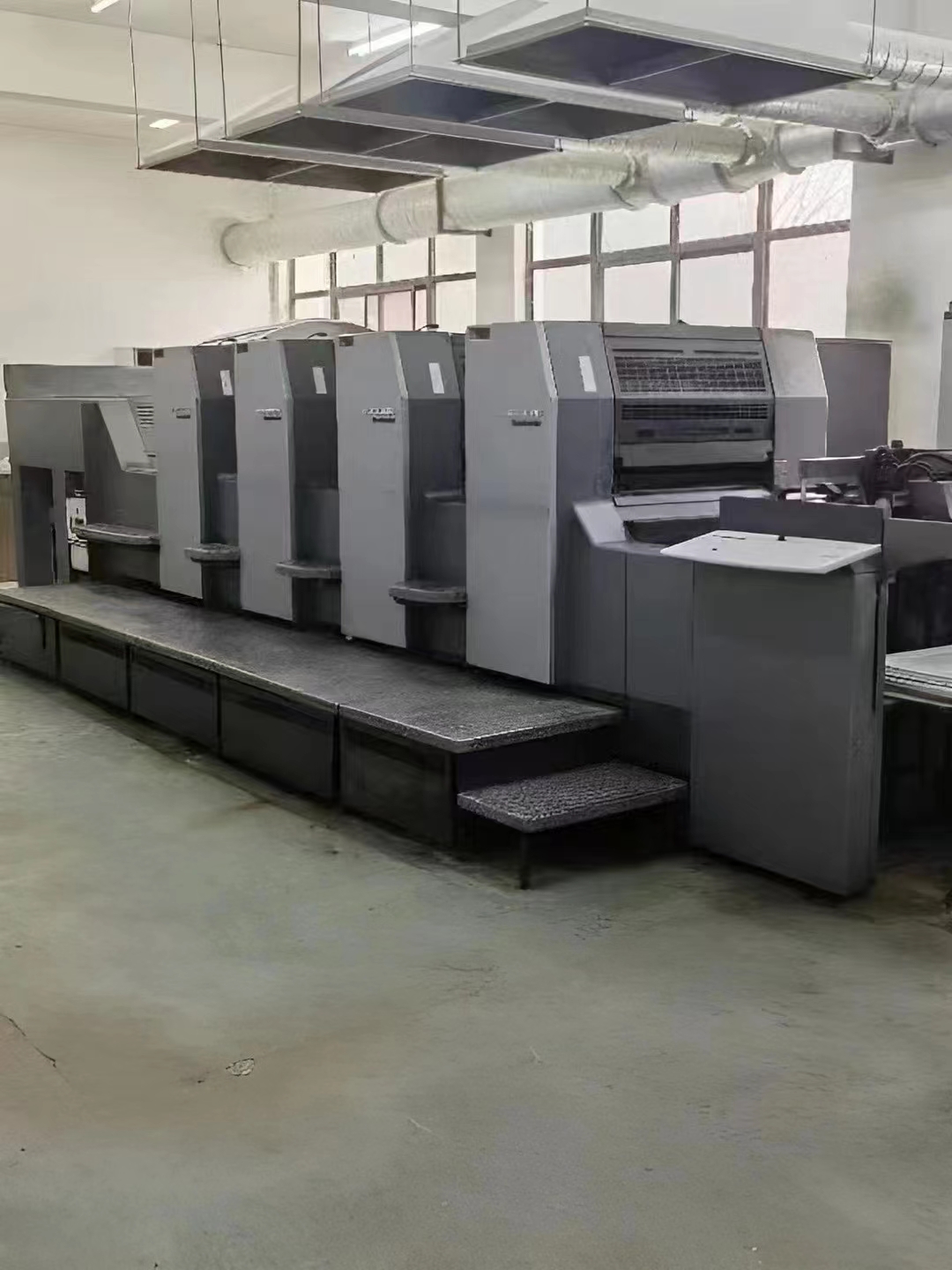 SM102/SM74 Heidelberg 4 Colour Printing Machine Four Colour Offset Printing MachineFlatbed Plate Type