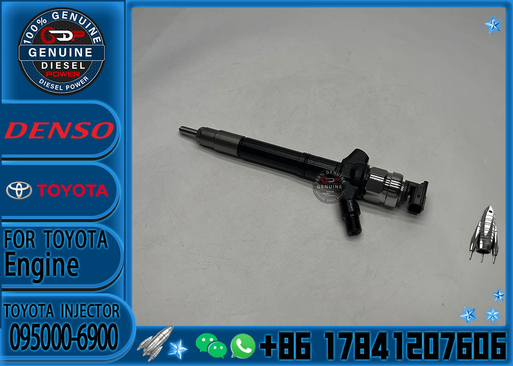 Common Rail Injector 095000-6110 095000-6900 095000-7240 For 1VD Diesel Nozzle Assembly Auto Parts