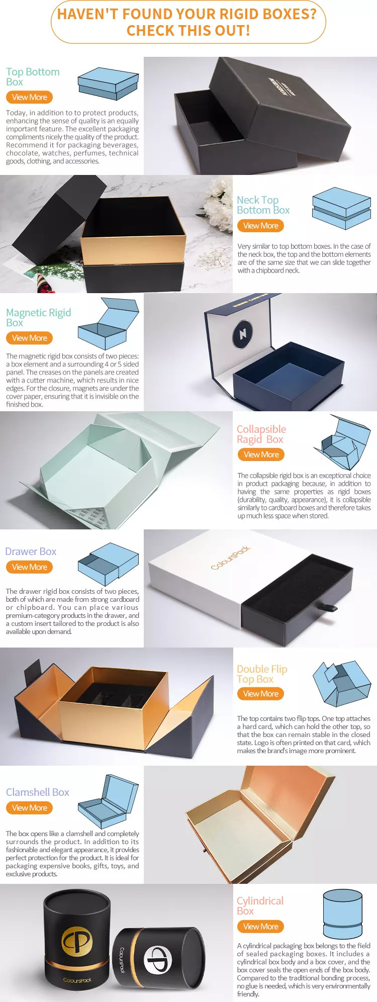 Wig Packaging Spot UV Cosmetic Paper Boxes Varnishing With Silk