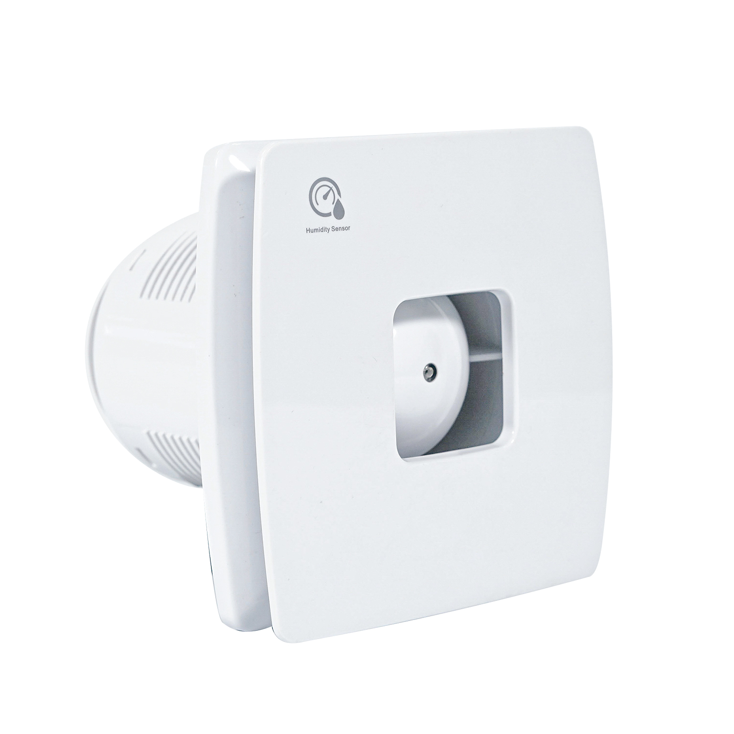 Customized Logo Square Extractor Window Exhaust Fan with Sensor ODM Support and Design