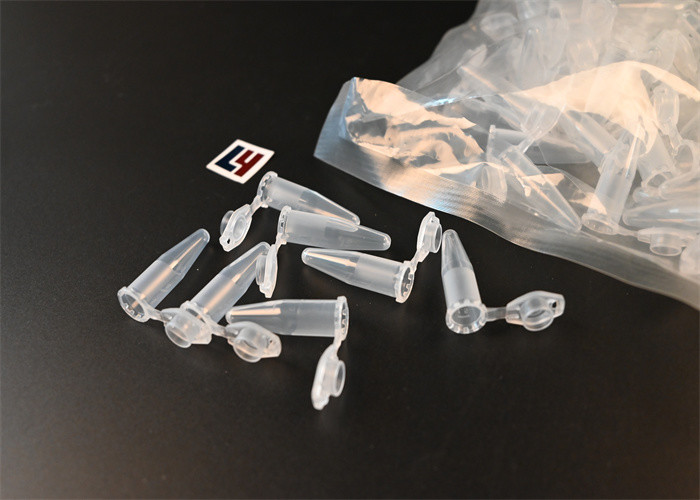 Robust Laboratory PCR Strip Tubes 0.2 ml High Speed Biomarker Analysis