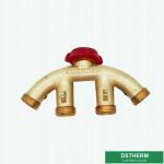 Customized Garden Hose Pipe Shut Off Valve Garden Brass 4 Way Water Hose