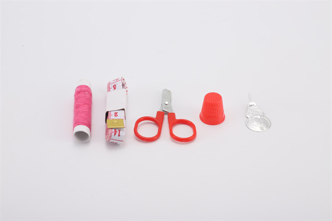small Sewing Box kit Plastic tool Sewing Needles Discs Home Portable DIY Travel Needle Set Tool Sewing Kit Supplies