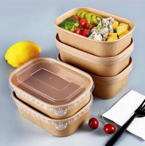 China Compostable 500ml Disposable Food Containers Eco Friendly wholesale