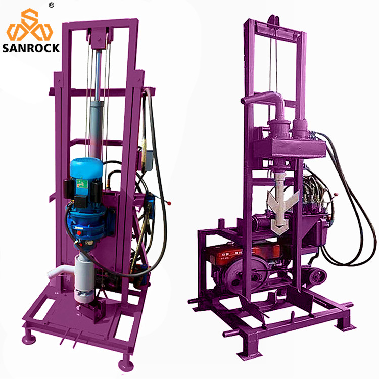 Portable Hydraulic Drilling Machine for Small-Scale Water Well Projects
