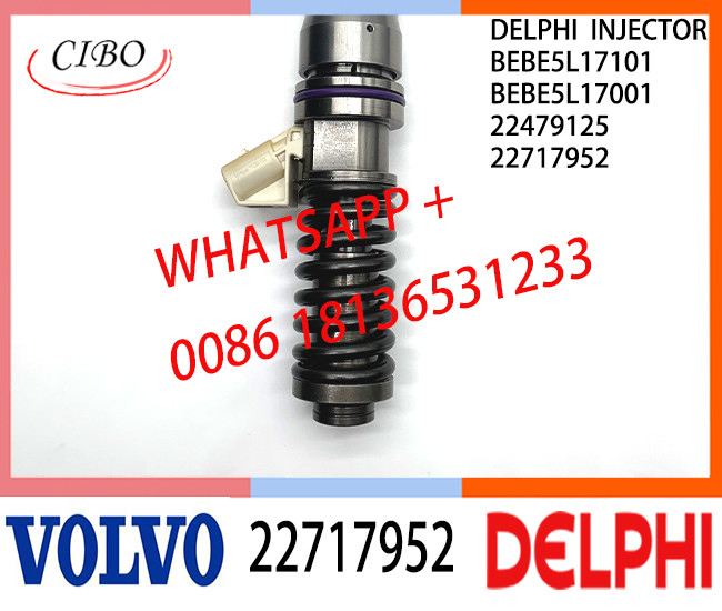 Fuel engine Diesel Injector 22717952 BEBE5L17101 BEBE5L17001 22479125 E3.5 for VOL D16 US15 CARB REGS