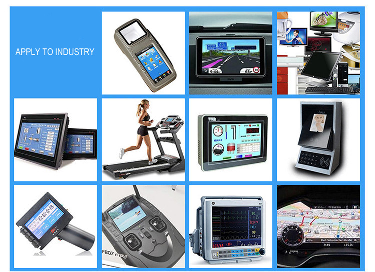 480x272 4.3 Inch Touch Screen / 6 O'clock Color TFT Lcd Display