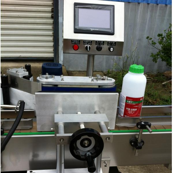 Ss304 Full Automated Labeling Machines Round Bottles SGS ISO