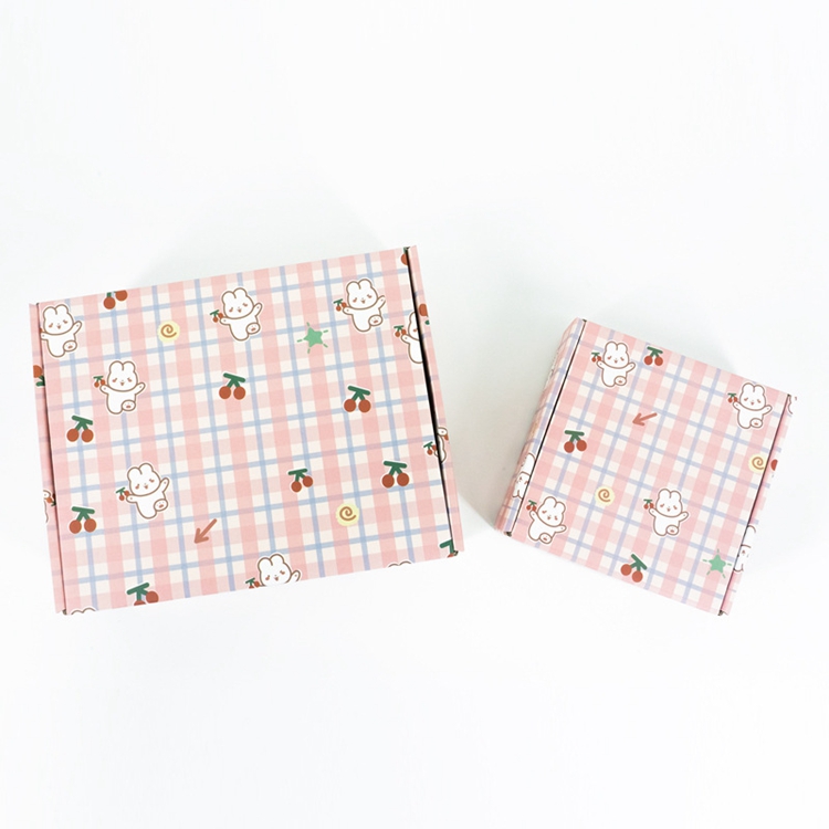 Custom Plated Lvory Board Box Folding Airplane Paper Box for Thank You Gift Packaging