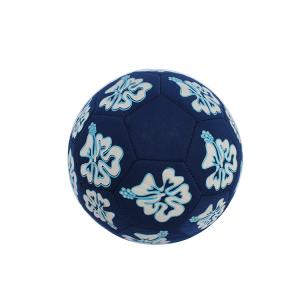 China OEM printed football cloth toy ball soccer fabric covered ball wholesale