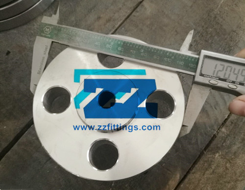 1 1 / 2 " 300 # Raised Face Weld Neck Flange Sch XXS ASTM A182 F304 ASME B16 5