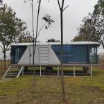 Reasonable Bedroom Luxury Commercial Mini Capsule House Galvanized Steel Frame