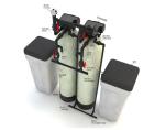 Boiler Water Softener / Well Water Softener System 0.16-0.24KG/L Salt Consumptio