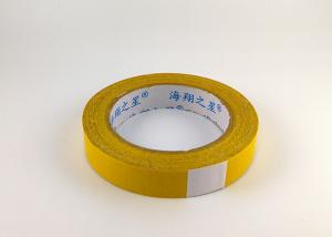 China Yellow 2 Inches 30Y Double Sided Carpet Tape For Rugs , Mats , Pads , Runners wholesale