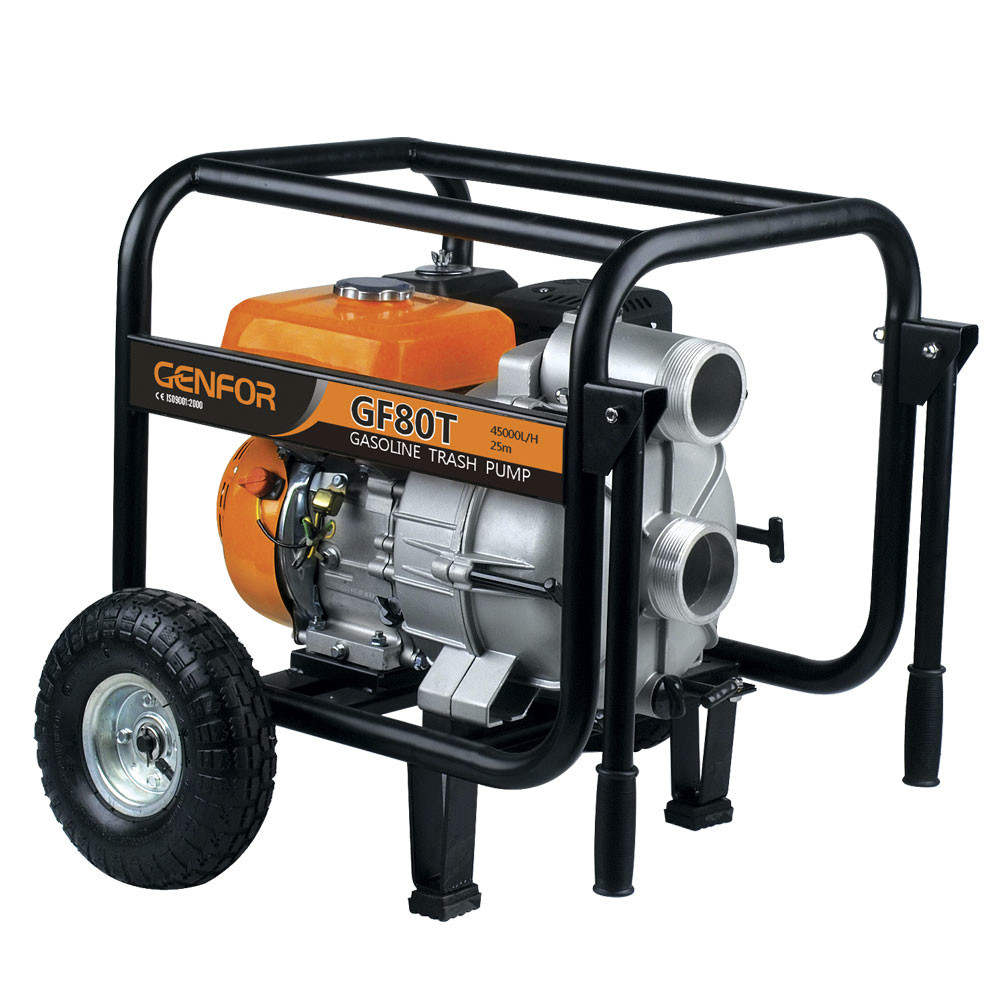 3 Inch Self Priming Centrifugal Gasoline Water Pump GF168F Engine Type