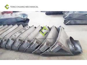 China Customized Concrete Truck Mixer Parts Square Mixer Truck Feed Hopper wholesale