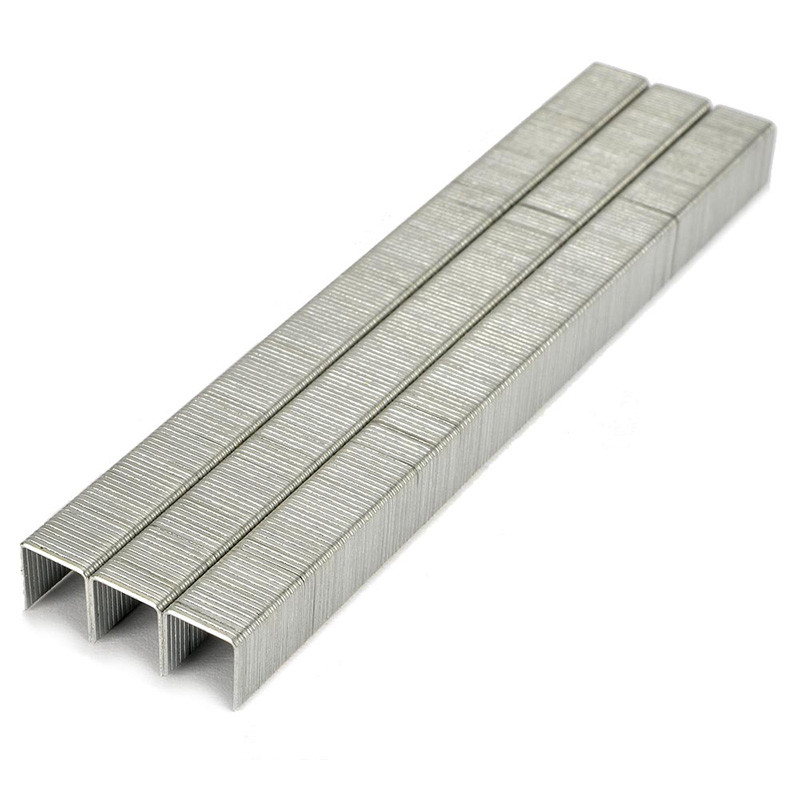 Galvanized Type 53 Staples 10mm 7/16" Crown JT21 5/16 Length Chisel Point