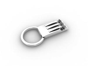 China Tagor Jewelry Top Quality Trendy Classic Men's Gift 316L Stainless Steel Key Chains ADK29 wholesale
