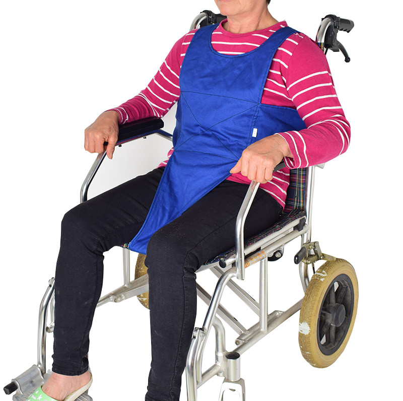 Nylon Webbing Wheelchair Accessories Blue Mesh T - Shaped Anti - Skid Tape