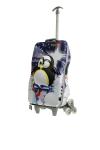 Durable Cartoon Kids Hard Shell Luggage For School Aluminum Handle