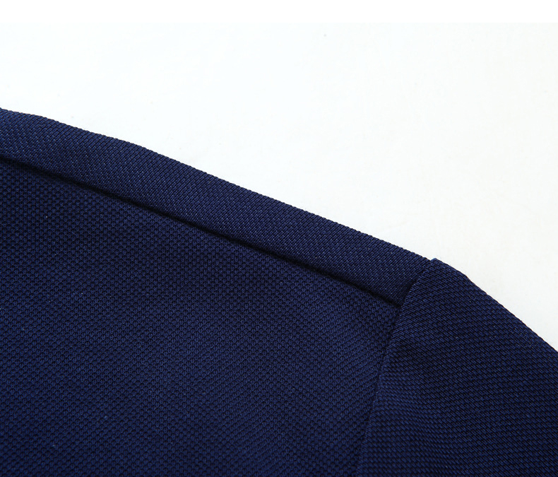Sublimated Cotton Polo T Shirts Men Knitted Sport Blank Fabric Shirts