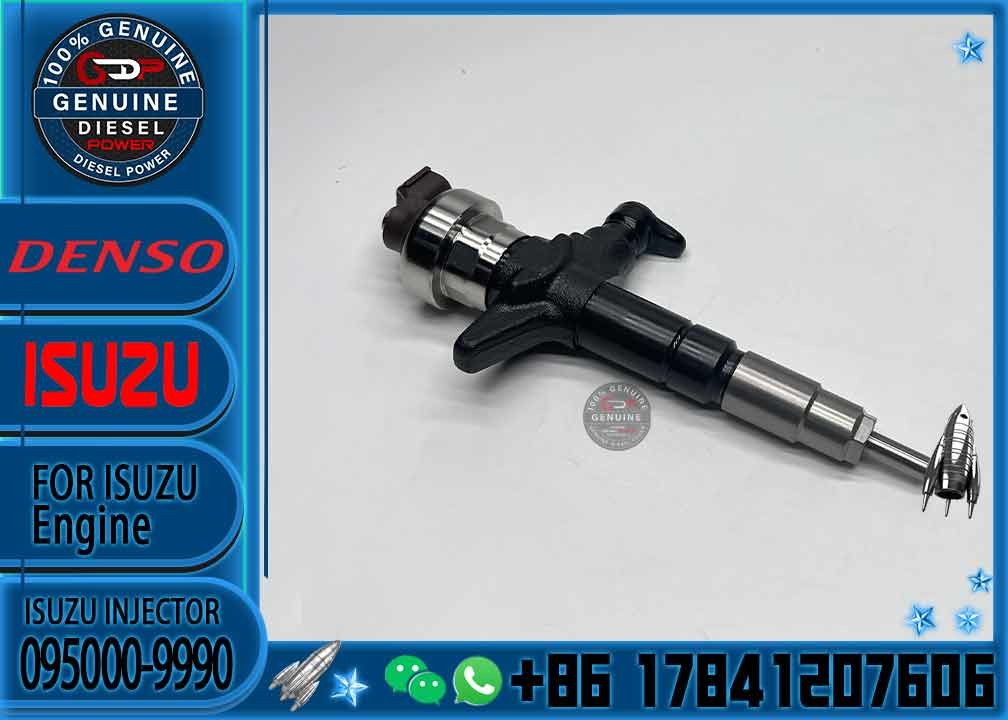 New diesel fuel injector truck engine spare parts 095000-9990 for ISUZU 4JJ1 injector diesel