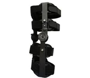 China Foam Pad Coated Adjustable Medical Knee Brace With ROM Hinge wholesale
