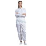 ESD Anti Static Garments Dust Free Connect Clothes With Hood