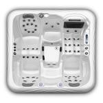 Acrylic Massage Bath Spa Hot Tub With Air Jets Massage For 5 People