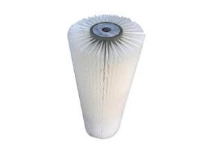 China White / Yellow Glass Washer Brush Nylon Bristle Cleaning Brush Roller wholesale
