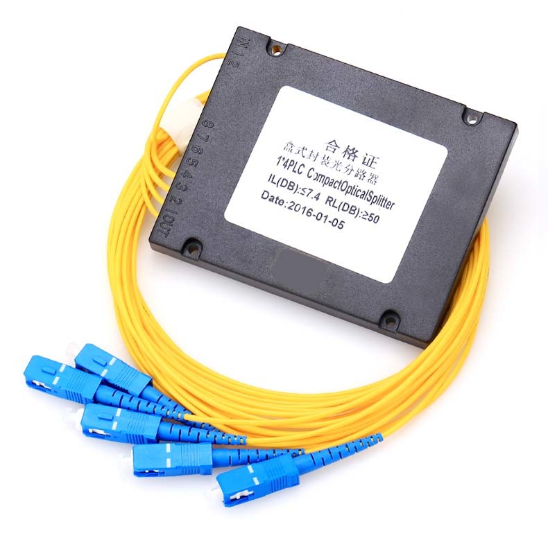 ABS 1x8 1x16 Ftth Splitter Distribution Box Good Channel To Channel Uniformity