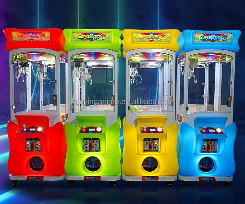 50KG Metal Acrylic Plastic Mini Claw Crane Vending Machine for Your Business Needs