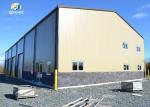 Industrial Portal Frame Metal Building Prefabricated Customized Height