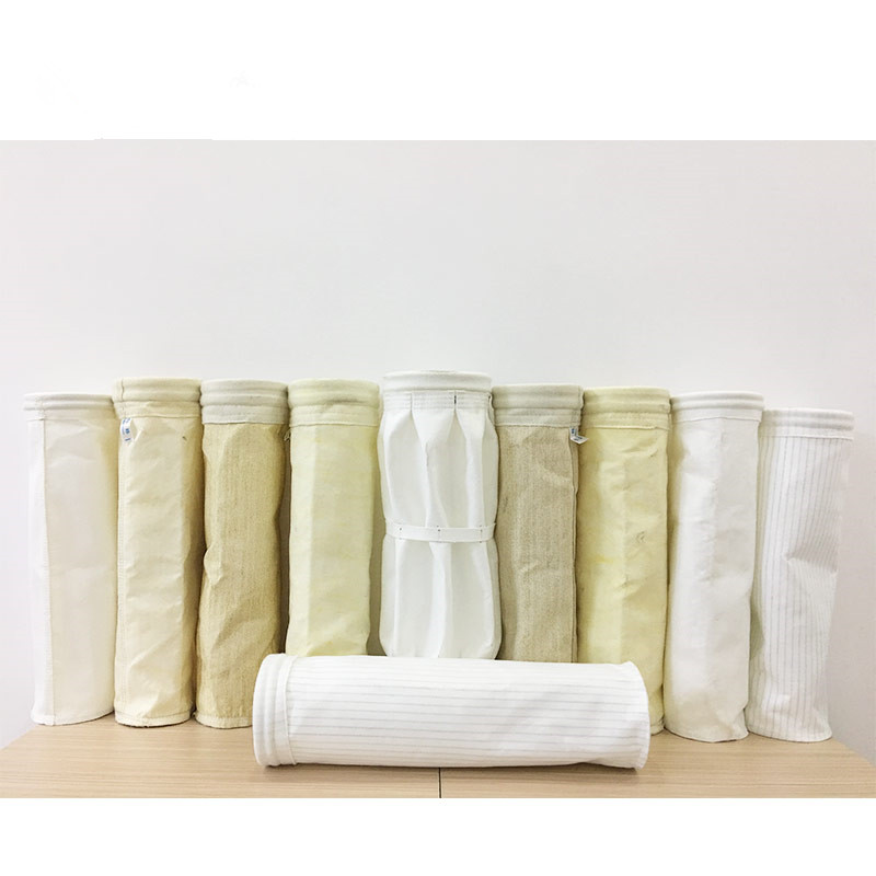 Pleated Nomex Dust Collector Filter Bag Anti Abrasion