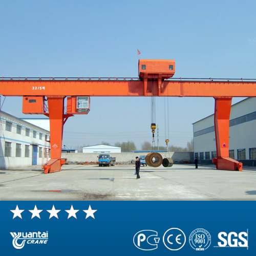 Yt On promotion and easy maintenance L-Frame single girder gantry crane for Christmas