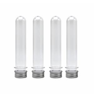China Seasonings Transparent 45ml Ground Glass Tube Bottle wholesale