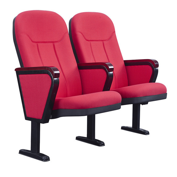 Stable PP Back Cover Folding Auditorium Chairs without tablet