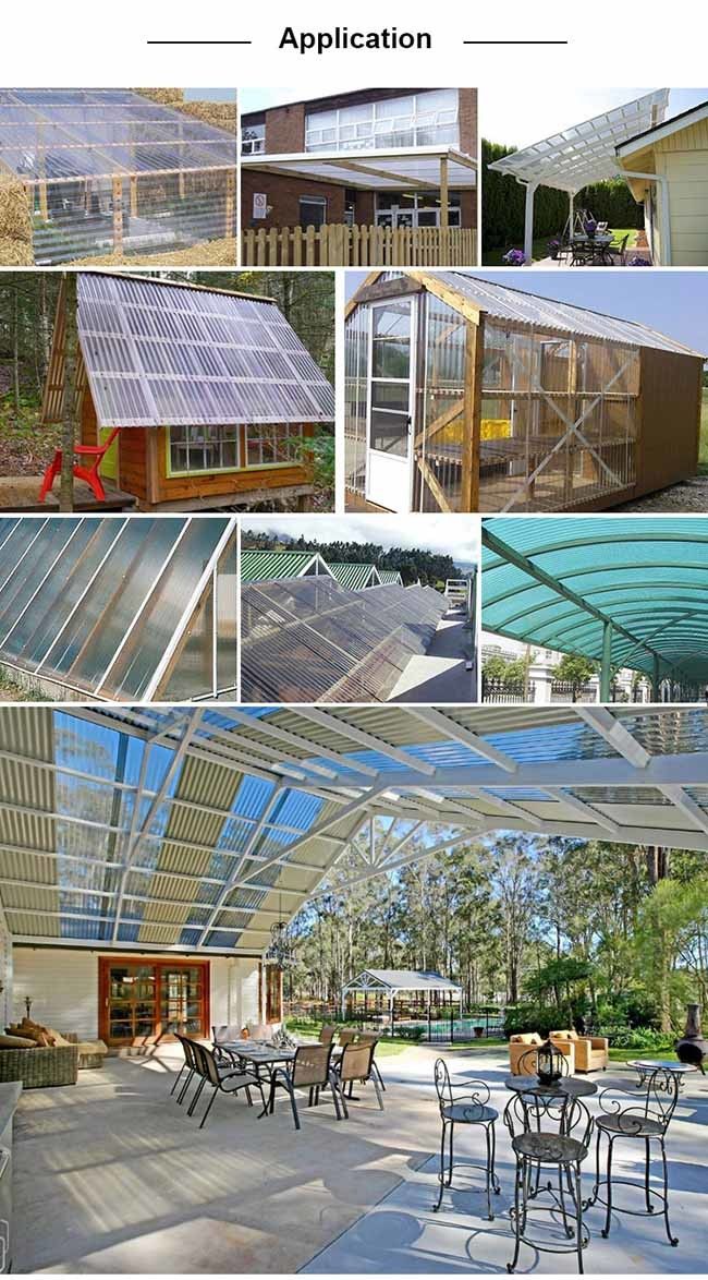 Awning 4.5mm Transparent Corrugated Sheet