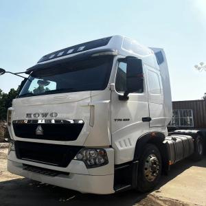 China 430hp Used Tractor Trailer Sinotruk Howo T7H 10 wheels wholesale